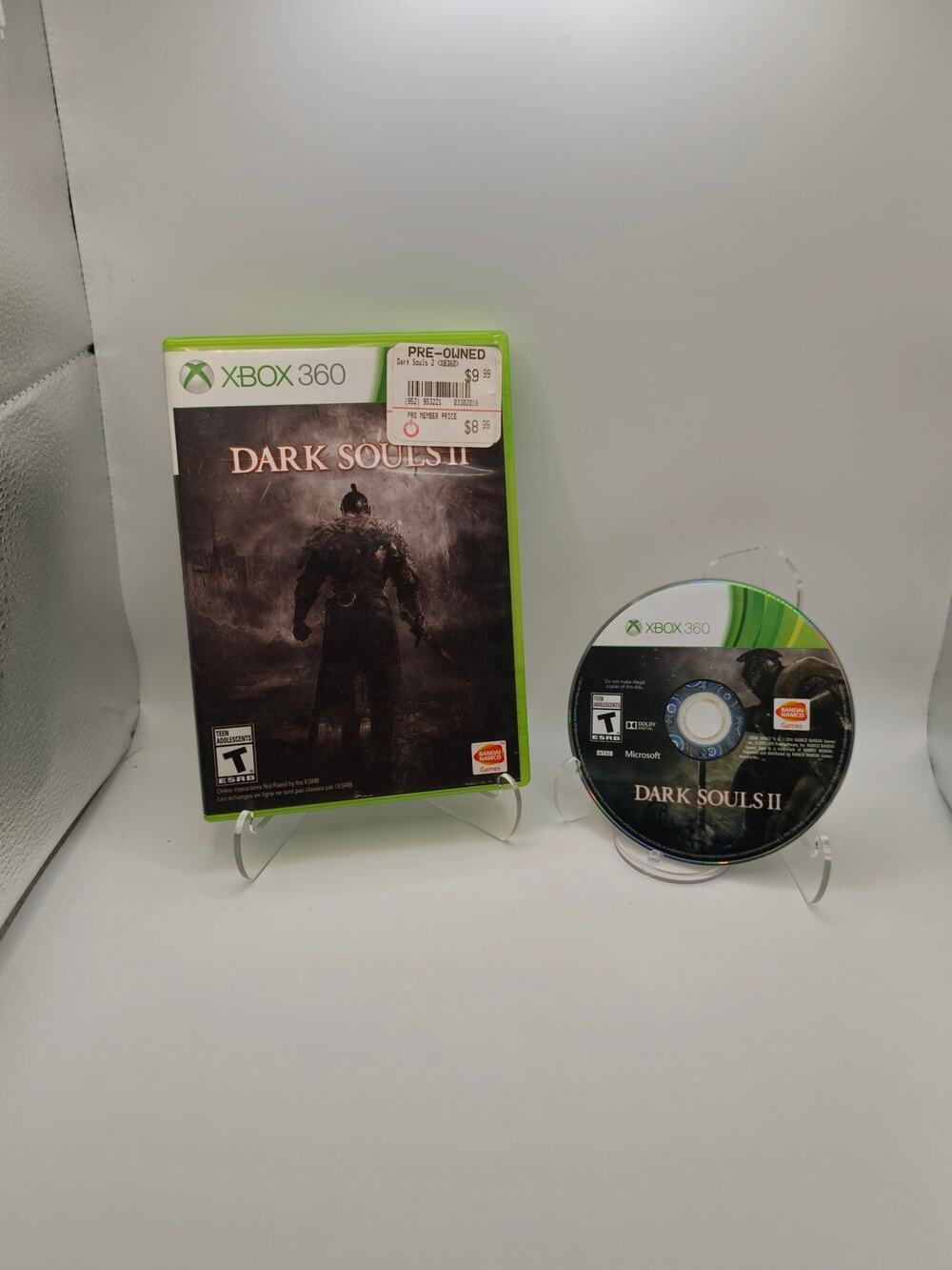 Dark Souls II Xbox 360 Case + Disc No Manual Tested